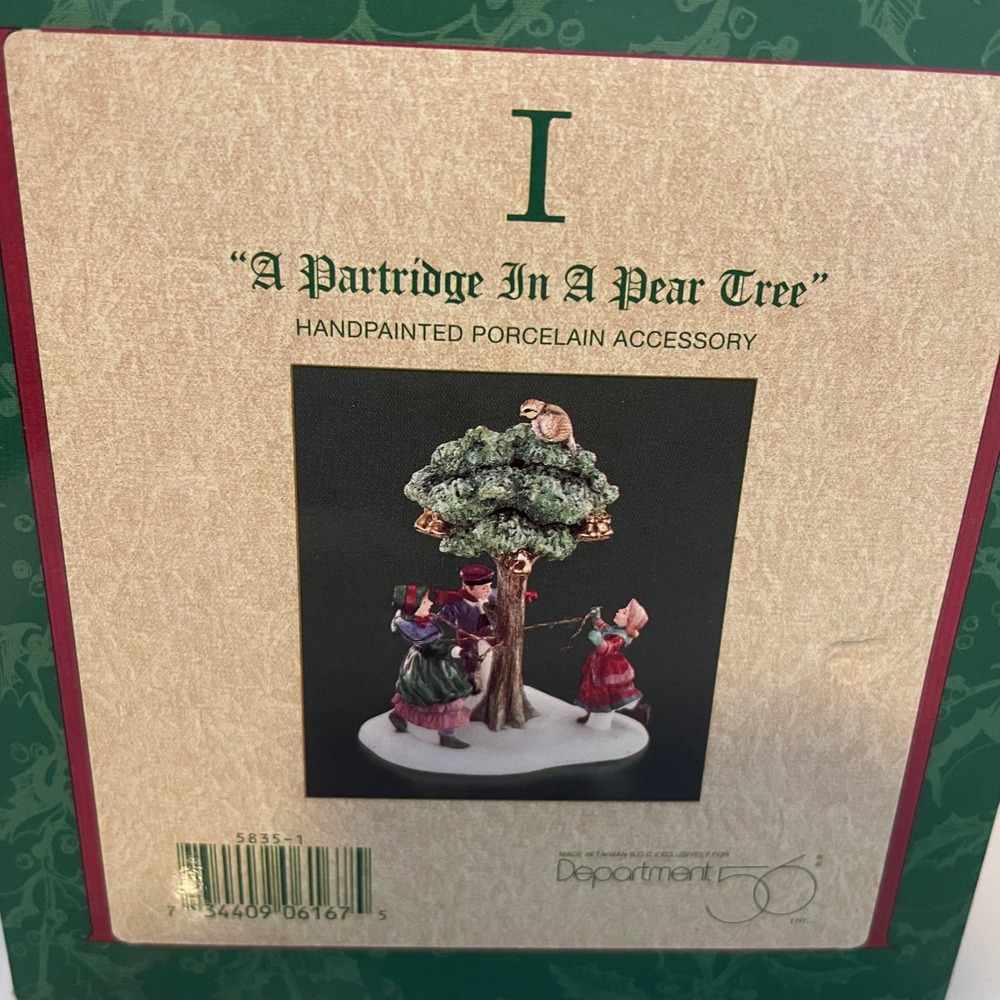 Department 56 A Partridge In A Pear Tree